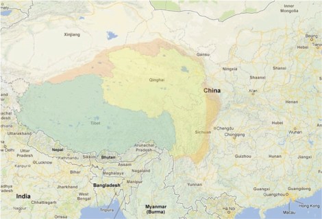 Tibet Map