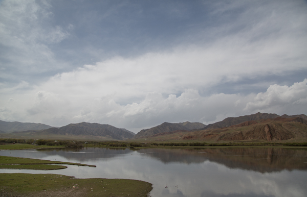 En route to Sangke, Gansu