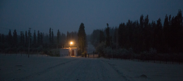 Dust storm, Zagunluk Tombs, Cherchen