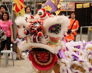 A Lion Dance