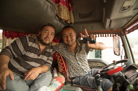 Truckers, Lake Karakul