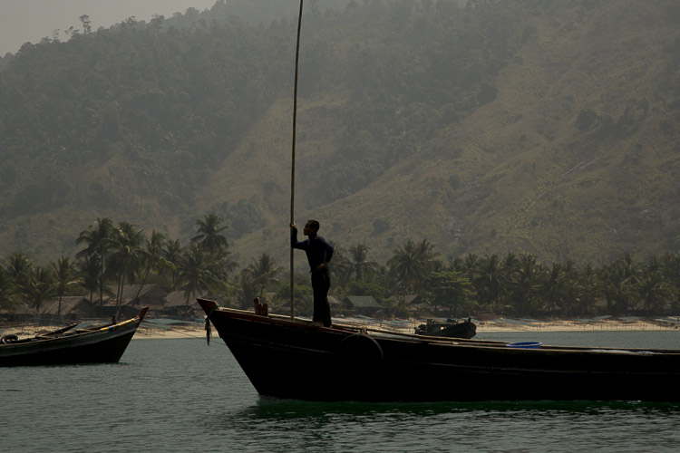 Coming home, near Dawei