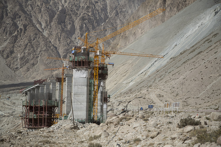 KKH under construction